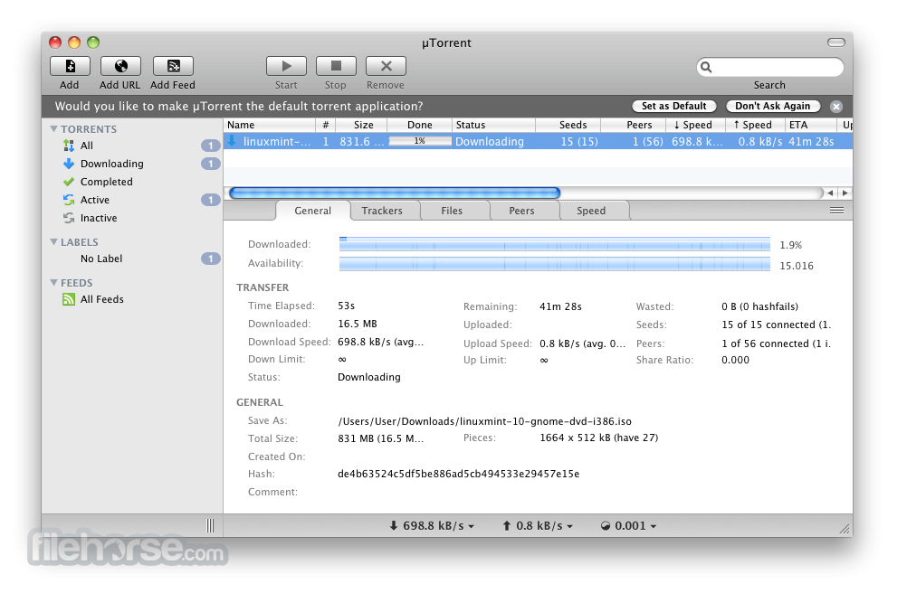 utorrent for mac install